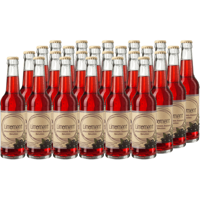24er Kiste Limoment Johannisbeere-Rosmarin - Limonade