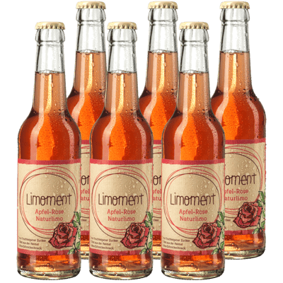 Box of 6 Limoment Apple-Rose - Lemonade