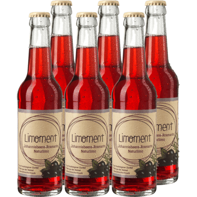 Box of 6 Limoment currant-rosemary lemonade