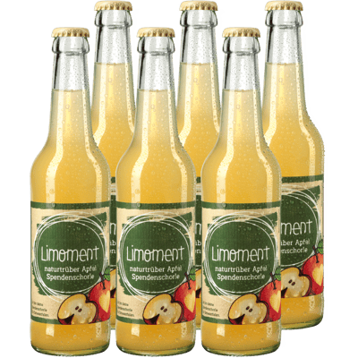 Box of 6 Limoment apple spritzer - Juice spritzer