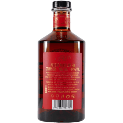 Michlers Crimson Gin mit Geschenk-Holzkiste