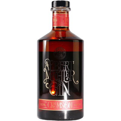 Michlers Crimson Gin with wooden gift box