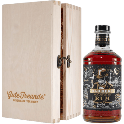 Michlers Old Bert Rum with wooden gift box