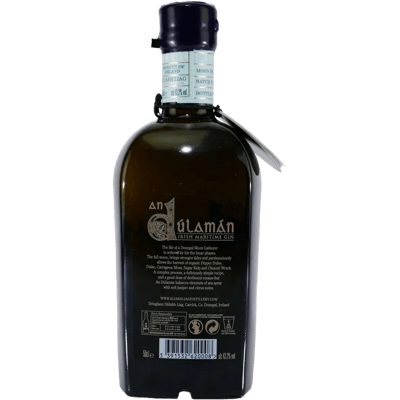An Dúlamán Irish Maritime Gin mit Geschenk-Holzkiste