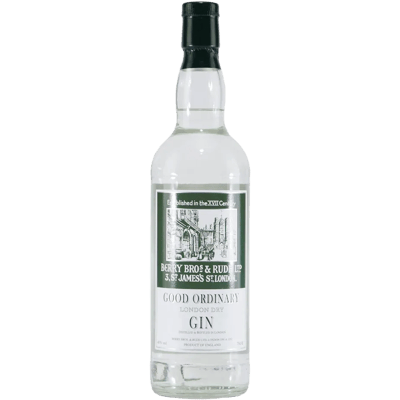 Berry's Good Ordinary Gin with wooden gift box