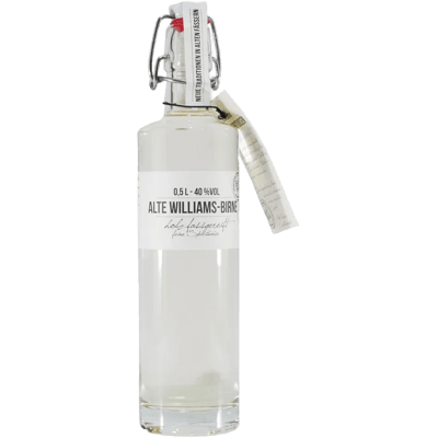 Birkenhof Alte Williams Obstbrand mit Geschenk-Holzkiste