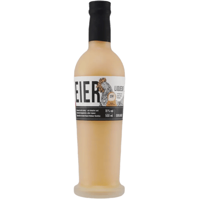 Birkenhof egg liqueur with wooden gift box