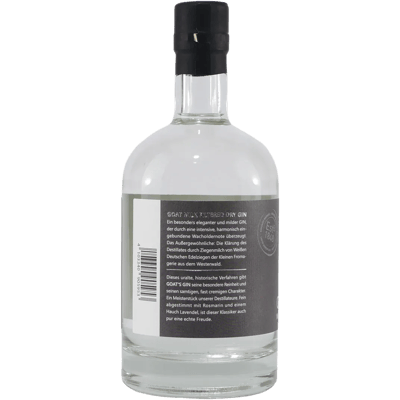 Birkenhof Goat's Dry Gin mit Geschenk-Holzkiste