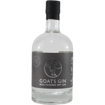 Birkenhof Goat's Dry Gin mit Geschenk-Holzkiste