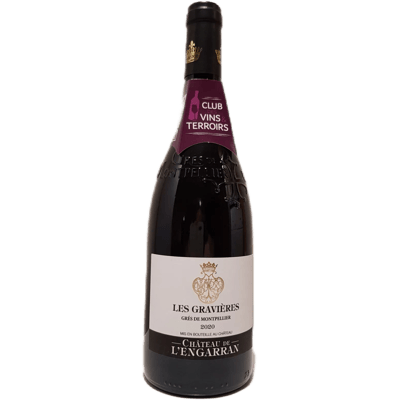 Château de L'Engarran Les Gravières 2020 Gres des Montpellier - Red wine