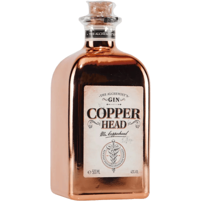 COPPERHEAD The Alchemists Gin with wooden gift box