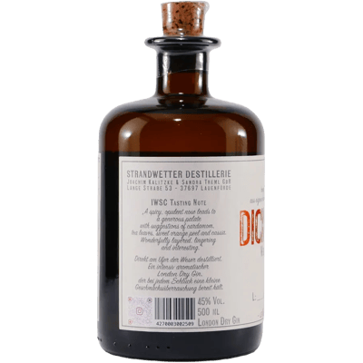 Dicky Bird Weser-Dry-Gin mit Geschenk-Holzkiste