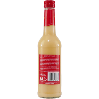Van Dolft Advocaat Premium Eierlikör mit Geschenk-Holzkiste