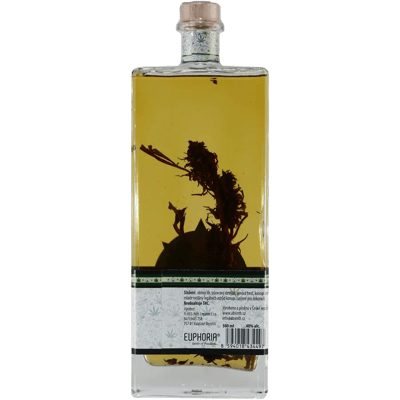Euphoria Cannabis Gin mit Geschenk-Holzkiste