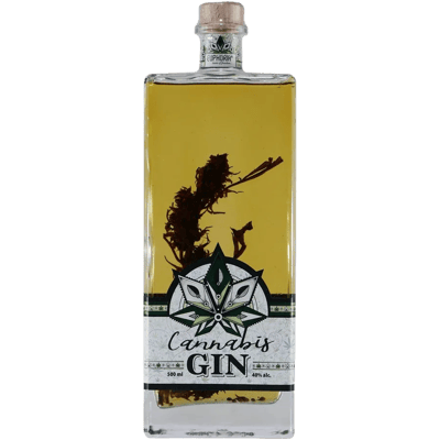 Euphoria Cannabis Gin with wooden gift box
