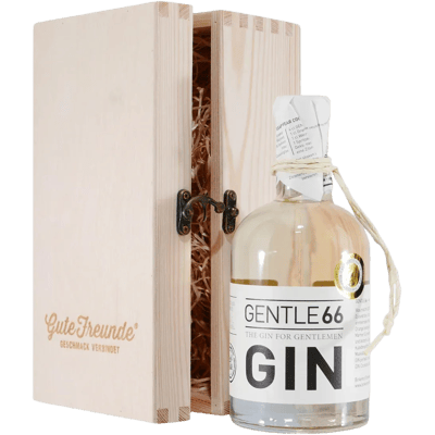 Gentle 66 The Gin for Gentlemen with wooden gift box