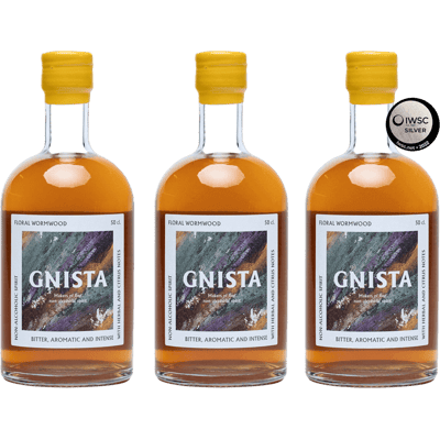 3x GNISTA Floral Wormwood - Non-alcoholic aperitif