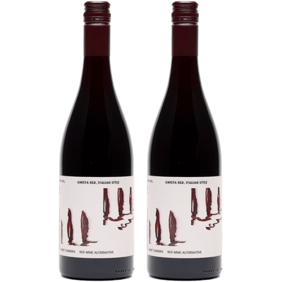 2x GNISTA Red Not Wine Italian Style - Alkoholfreie Wein-Alternative