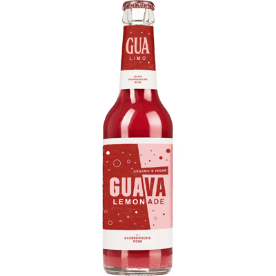 24x GUA LIMO Sauerkirsche & Rosenwasser - Bio Limonade