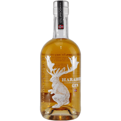 Harahorn Cask Aged Gin mit Geschenk-Holzkiste