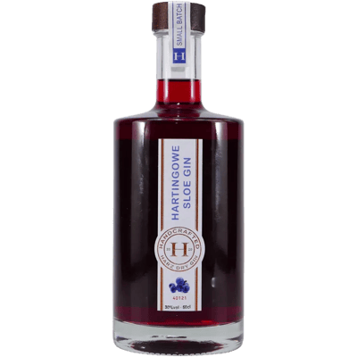 Hartingowe Sloe Gin mit Geschenk-Holzkiste