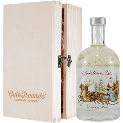 Heinr. von Have Christmas Gin with wooden gift box