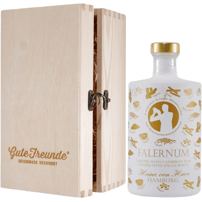 Heinr. von Have Falernum Spiced Spirit with wooden gift box