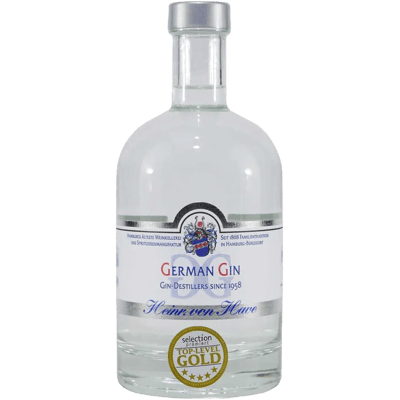 Heinr. von Have German Gin with wooden gift box