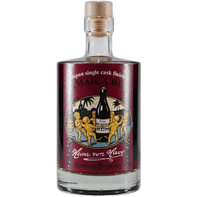 Heinr. von Have Jamaica Rum Rotspon Finish with wooden gift box