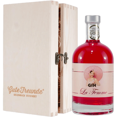 Heinr. von Have Gin "La Femme" with wooden gift box