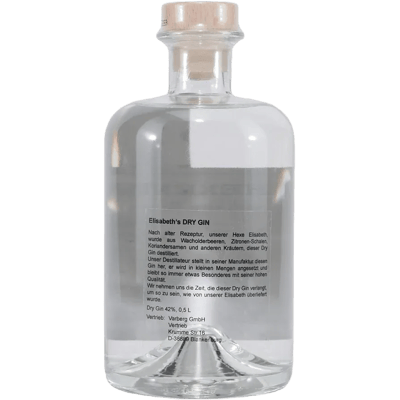 Hexenwahn Elisabeths Dry Gin mit Geschenk-Holzkiste