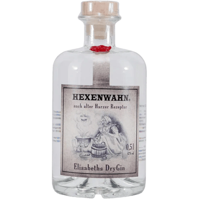 Hexenwahn Elisabeth's Dry Gin with wooden gift box