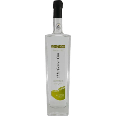 Elderflower London Dry Gin with wooden gift box