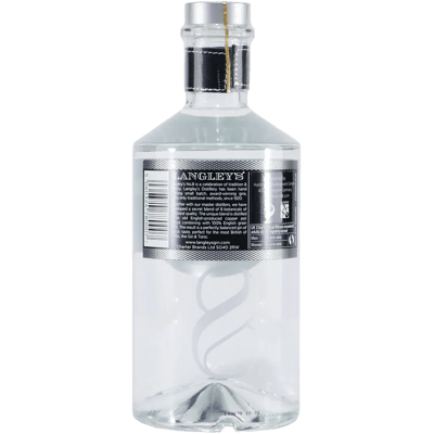 Langley's No. 8 Distilled London Gin with wooden gift box