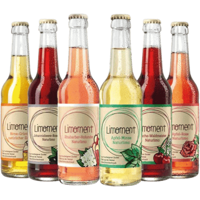 Box of 6 Limoment Limomentis Allerlei (1x iced tea + 5x lemonade)