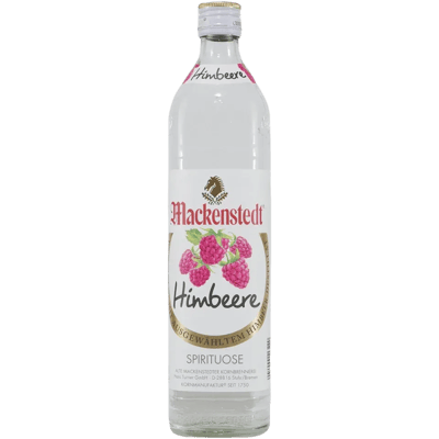 Mackenstedt raspberry spirit with wooden gift box