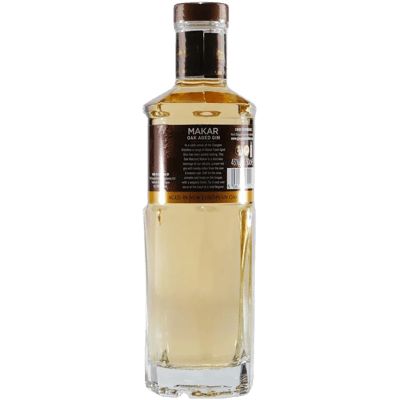 Makar Oak Aged Gin mit Geschenk-Holzkiste