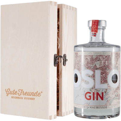 Oslo Gin with wooden gift box