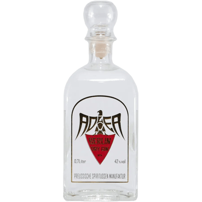 Adler Berlin Dry Gin with wooden gift box