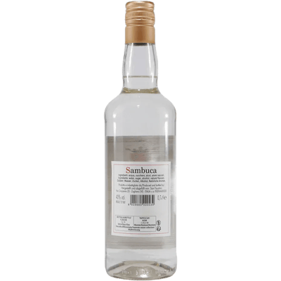 San Faustino Sambuca Likör mit Geschenk-Holzkiste