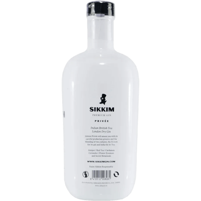 Sikkim Premium Gin Privée mit Geschenk-Holzkiste