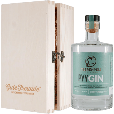 Teerenpeli Pyy Gin with wooden gift box