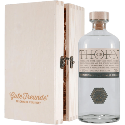 THORN Gin with wooden gift box