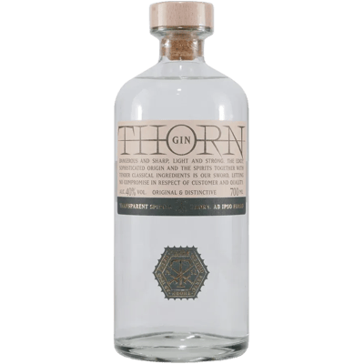 THORN Gin with wooden gift box