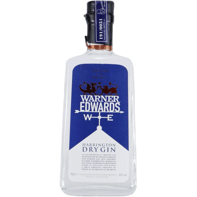 Warner Edwards Harrington Dry Gin with wooden gift box