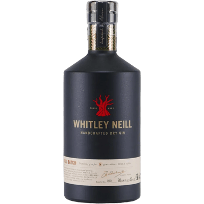 Whitley Neill Handcrafted Dry Gin with wooden gift box
