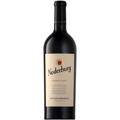 Nederburg Auction Reserve Private Bin Cabernet Franc R111 2015 - Red wine
