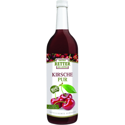 Obsthof Retter organic pure cherry juice