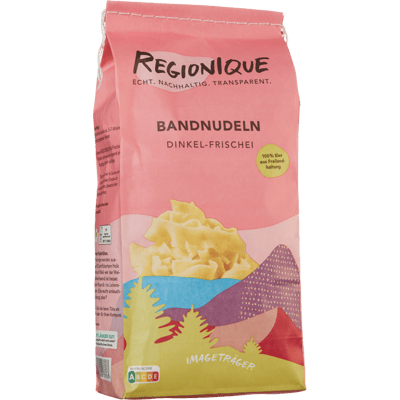 Fresh spelt ribbon noodles IMAGETRÄGER