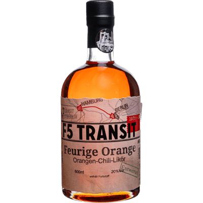 Feurige Orange - Orangen-Chili-Likör No. 5542 - F5 Transit